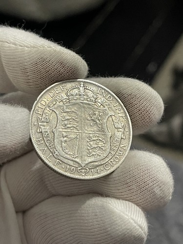 1914 halfcrown george - george, v