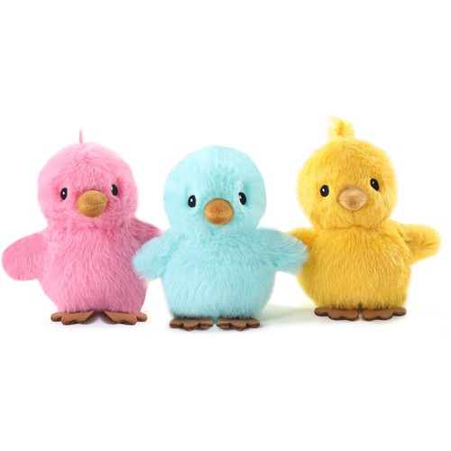 3pcs inch squeak plush toy - 3pcs,