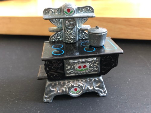 Miniature metal stove hob - miniature,