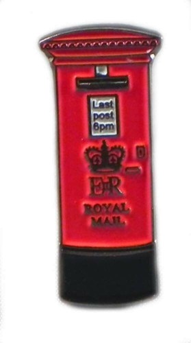 Post box royal - box, postman