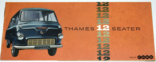 Ford thames seater minibus - thames, 12