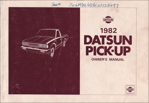 1982 datsun pickup truck - datsun,