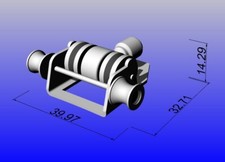 Model Boat Fitting - Nordic