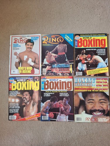 Lot boxing magazines aaron - 6,