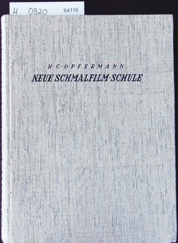 Die neue schmalfilm schule - neue, schmalfilm-schule