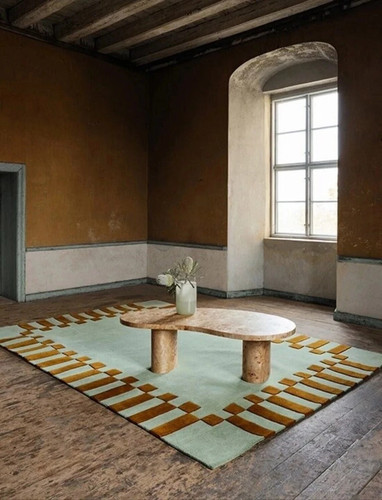 Hand tufted teklan - hand,