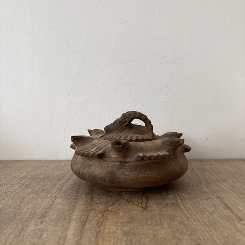 Vintage rustic carved wooden - vintage,