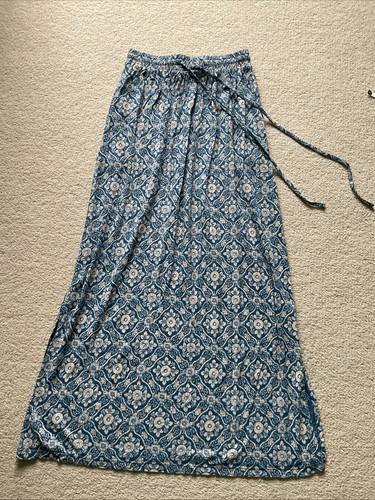 Fat face blue patterned maxi - fat,