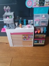 Barbie Coffee Shop Playset with extras