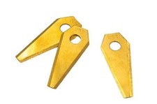 Auto-Mow Replacement Steel Blades for Bosch Indego Robot Lawn Mowers Pack of 9