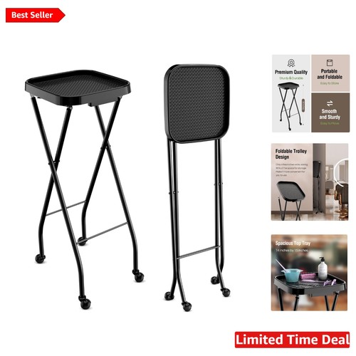 Stylish foldable rolling - foldable, tray