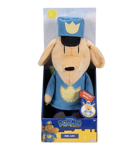 Dog man movie - 9, inch