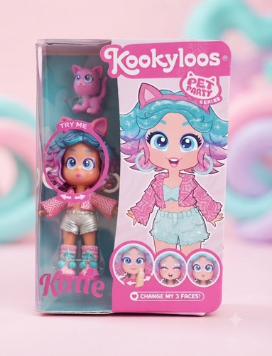 Kookyloos pet party katie - kookyloos, doll