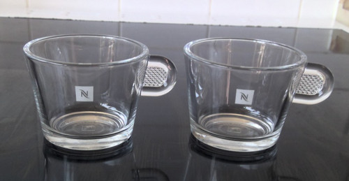 Clear glass nespresso - x,