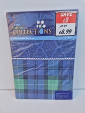 Vintage  single checked duvet