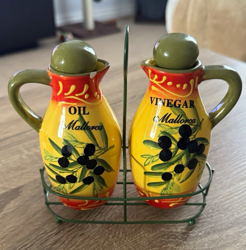 Ceramic oil vinegar bottle - ceramic, &