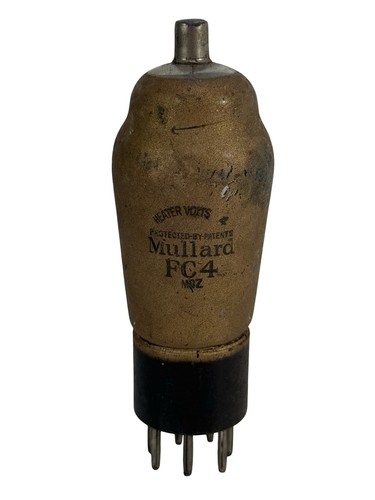Mullard fc4 1930s gold - mullard,