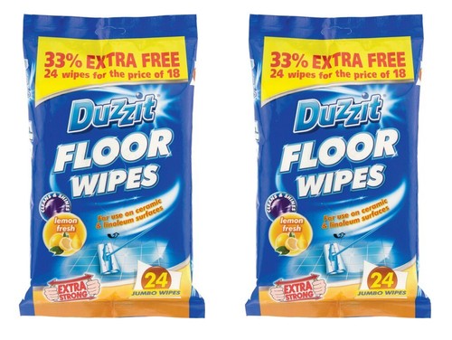 48x duzzit floor wipes - 48x,