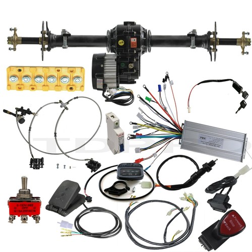 Rear axle kit 48v - kit, 1000w