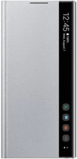 Original Samsung  Clear View Cover Case for Samsung  Galaxy Note 10 5G Silver