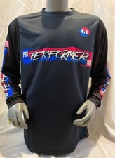 GT OLD SCHOOL PRO PERFORMER BIKE JERSEY BMX JERSEY BIKE SHIRT BMX L 80s BLACK