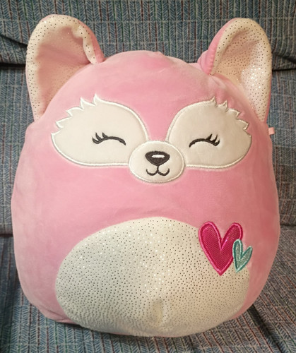 Squishmallow flora the - the, pink