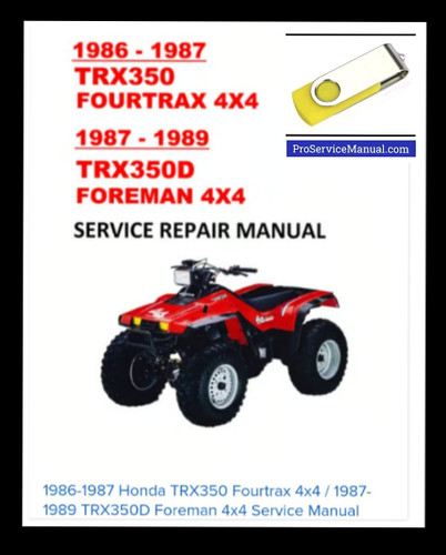 1986 1987 honda trx350 - 1986-1987,