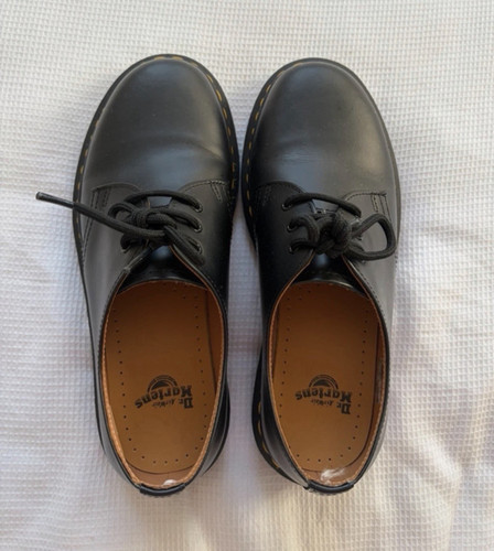 Martens 1461 black leather - 1461,