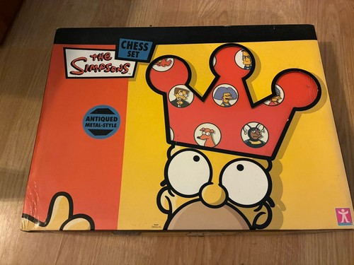 The simpsons chess set - simpsons,