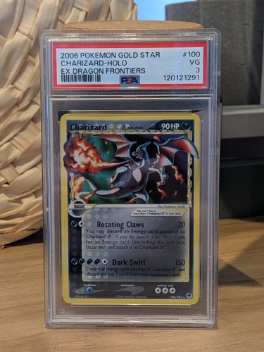 Pokemon charizard gold star - pokemon,