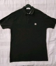 Stone Island Polo Shirt 2XL Men's Black Regular Fit
