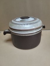Denby Rondo Casserole Soup Pot with Lid 1.5 Litres In Excellent Condition