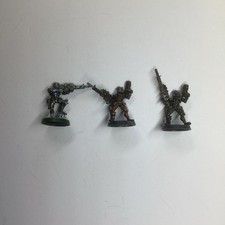 3x 40k Games Workshop, circa 2003, metal, Vindicare Assassins