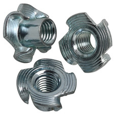 T Nuts Four 4 Pronged Tee Nuts