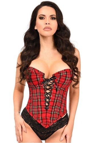 Daisy corsets top - daisy, red