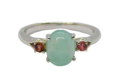 Sterling silver chalcedony - sterling,