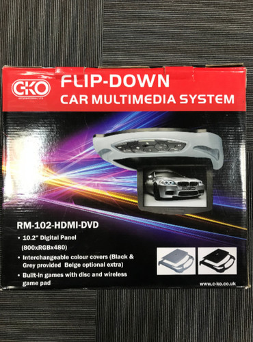Flip down car roof - 10.2",
