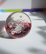 SELKIRK GLASS PAPERWEIGHT