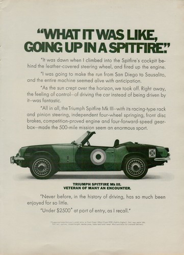 1970 triumph spitfire - triumph,