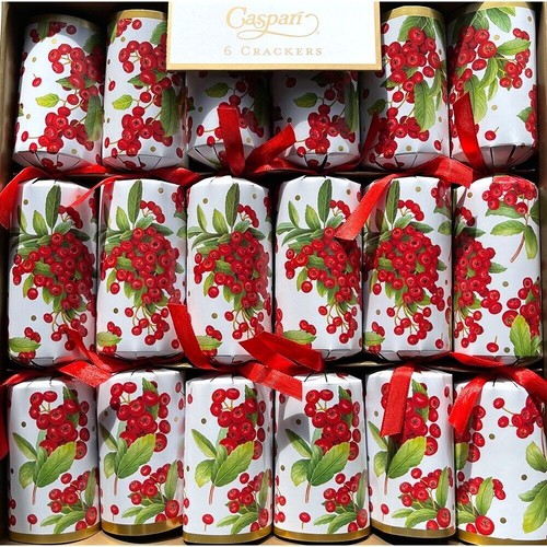 Caspari christmas berry - berry, red