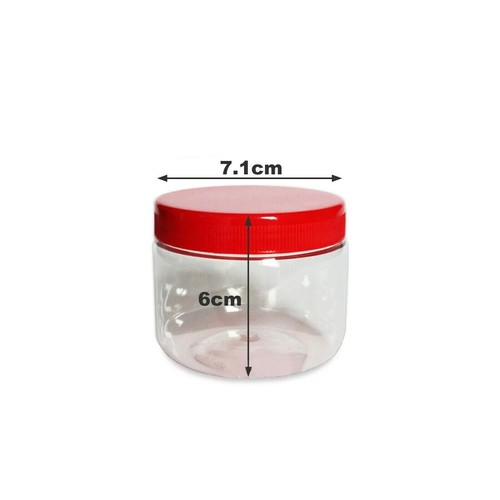 200ml clear plastic - x,