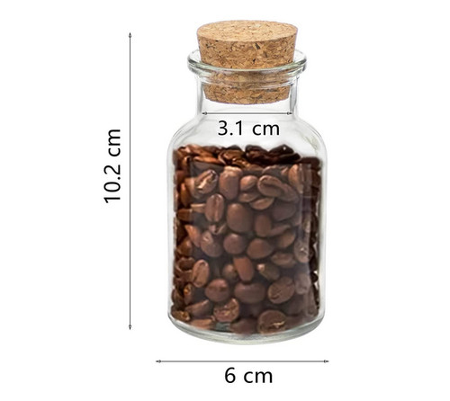 150ml glass jars with - x,