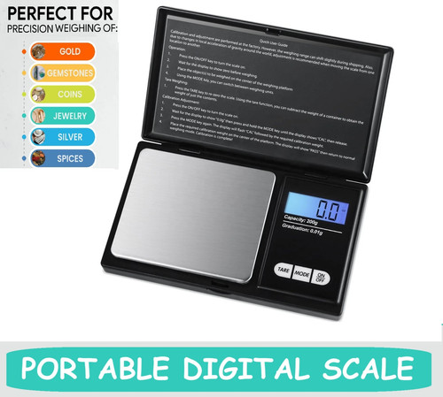 Digital pocket scale 500g - pocket,