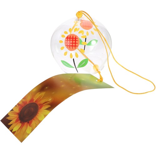 Glass balcony wind bells - glass,