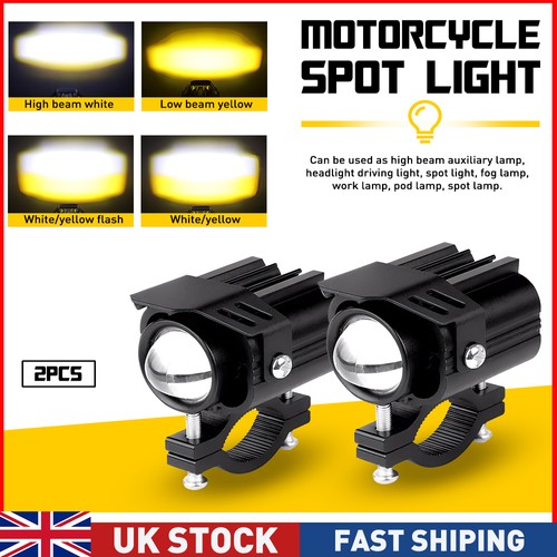 Pair motorcycle led headlight - motorcycle,