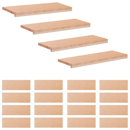 Stair treads solid beech - solid,