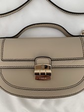 Furla Women’s Leather Mini Crossbody Bag In Beige