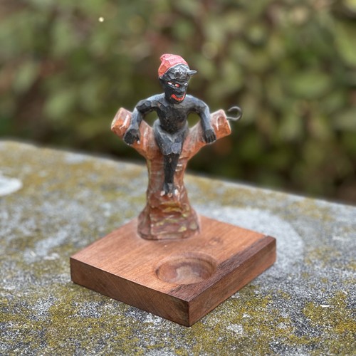 Vintage hand carved black - hand,