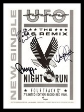 UFO ENTIRE BAND AUTOGRAPHED