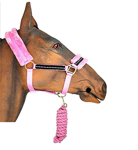 Pink horse diamonte head - horse,
